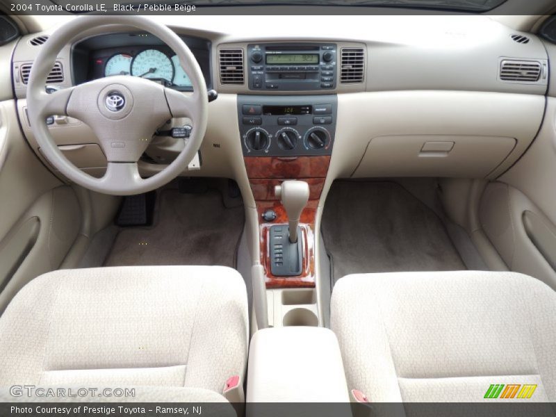 Dashboard of 2004 Corolla LE