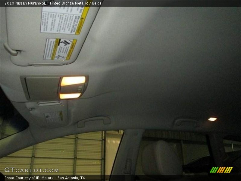 Tinted Bronze Metallic / Beige 2010 Nissan Murano SL