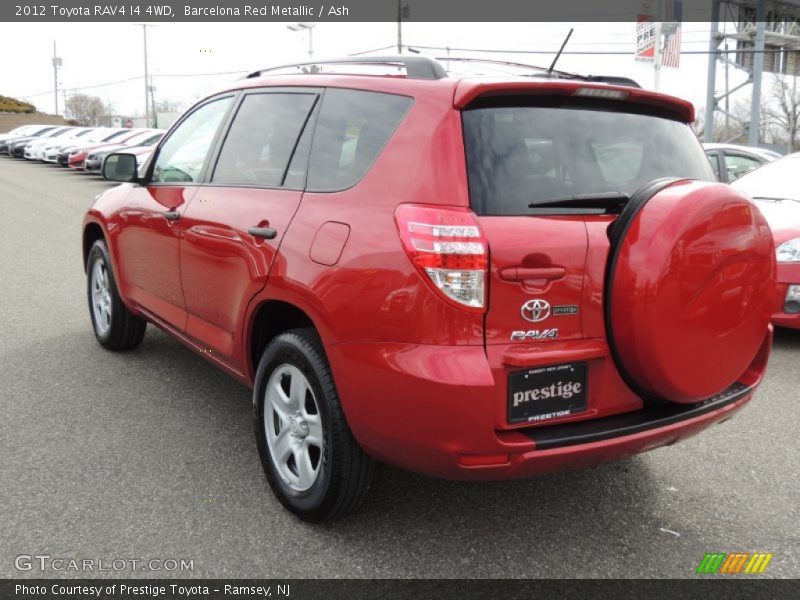 Barcelona Red Metallic / Ash 2012 Toyota RAV4 I4 4WD
