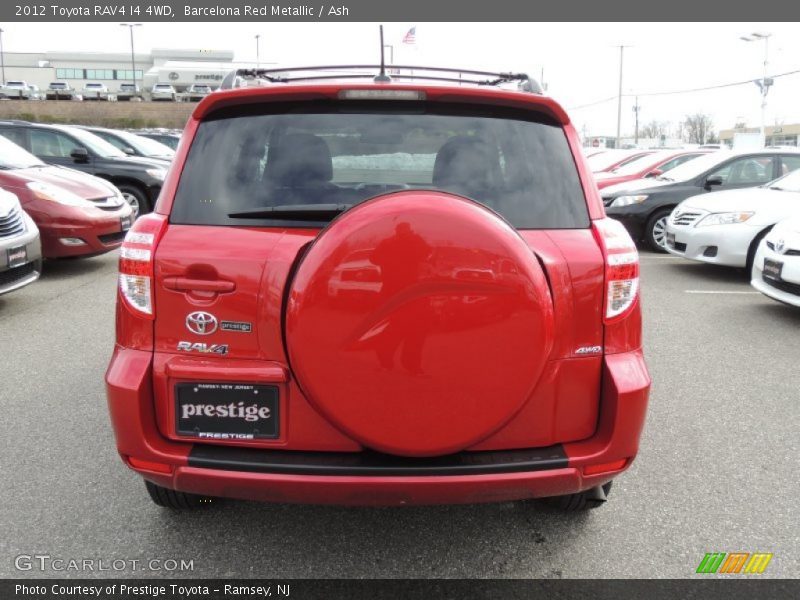 Barcelona Red Metallic / Ash 2012 Toyota RAV4 I4 4WD