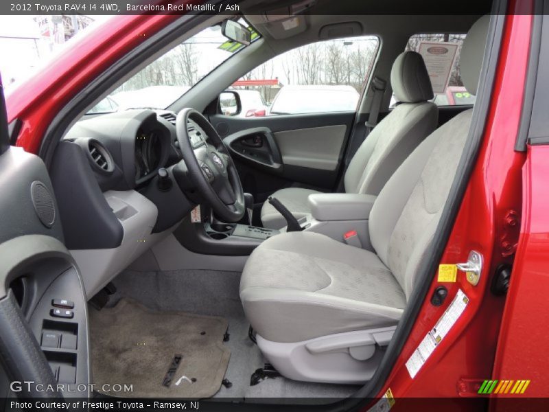 Barcelona Red Metallic / Ash 2012 Toyota RAV4 I4 4WD
