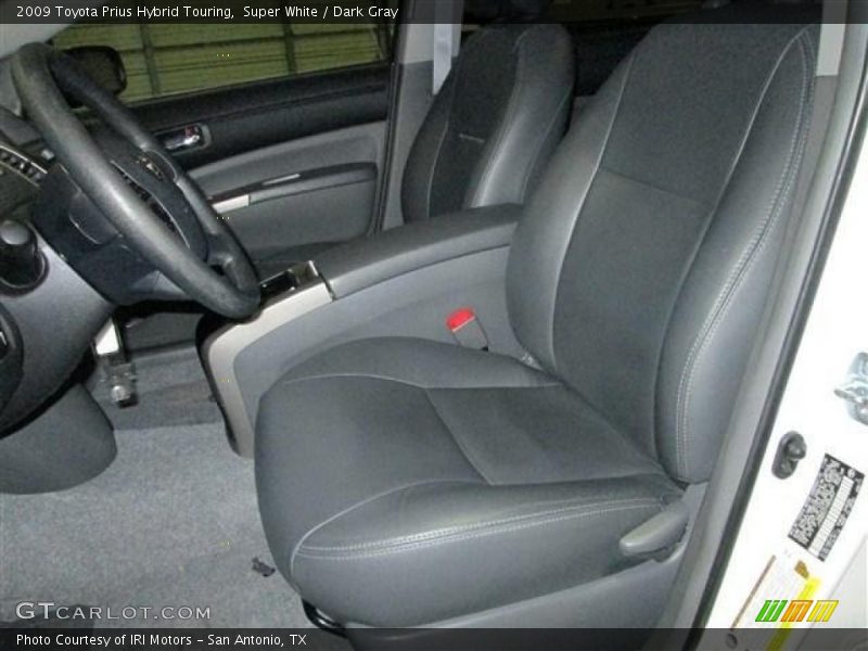 Super White / Dark Gray 2009 Toyota Prius Hybrid Touring