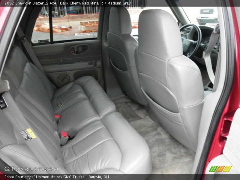 Rear Seat of 2002 Blazer LS 4x4