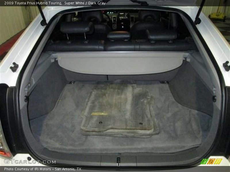 Super White / Dark Gray 2009 Toyota Prius Hybrid Touring