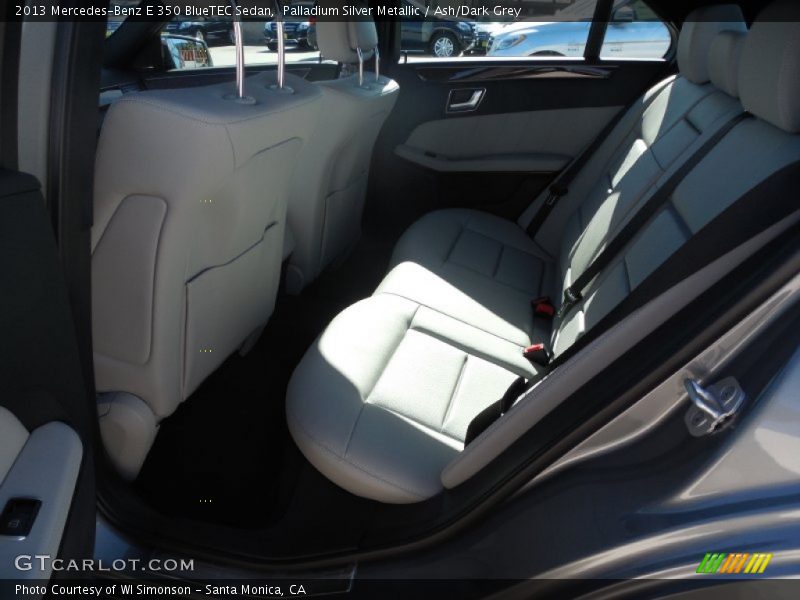 Rear Seat of 2013 E 350 BlueTEC Sedan