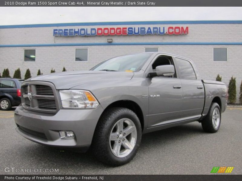 Mineral Gray Metallic / Dark Slate Gray 2010 Dodge Ram 1500 Sport Crew Cab 4x4