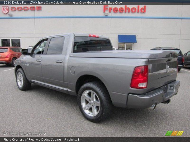 Mineral Gray Metallic / Dark Slate Gray 2010 Dodge Ram 1500 Sport Crew Cab 4x4