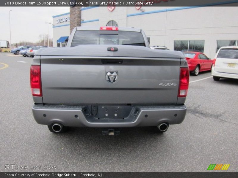 Mineral Gray Metallic / Dark Slate Gray 2010 Dodge Ram 1500 Sport Crew Cab 4x4