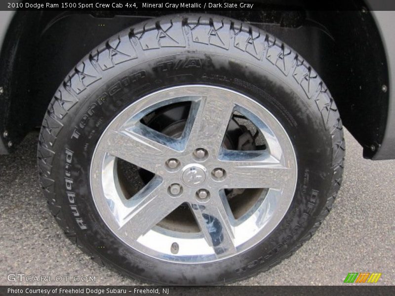Mineral Gray Metallic / Dark Slate Gray 2010 Dodge Ram 1500 Sport Crew Cab 4x4
