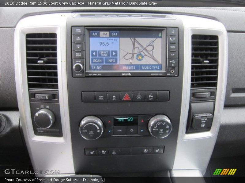 Mineral Gray Metallic / Dark Slate Gray 2010 Dodge Ram 1500 Sport Crew Cab 4x4