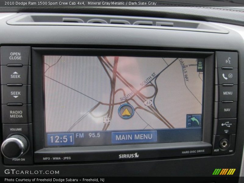 Mineral Gray Metallic / Dark Slate Gray 2010 Dodge Ram 1500 Sport Crew Cab 4x4