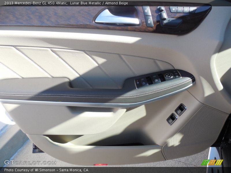 Lunar Blue Metallic / Almond Beige 2013 Mercedes-Benz GL 450 4Matic