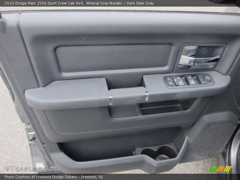 Mineral Gray Metallic / Dark Slate Gray 2010 Dodge Ram 1500 Sport Crew Cab 4x4