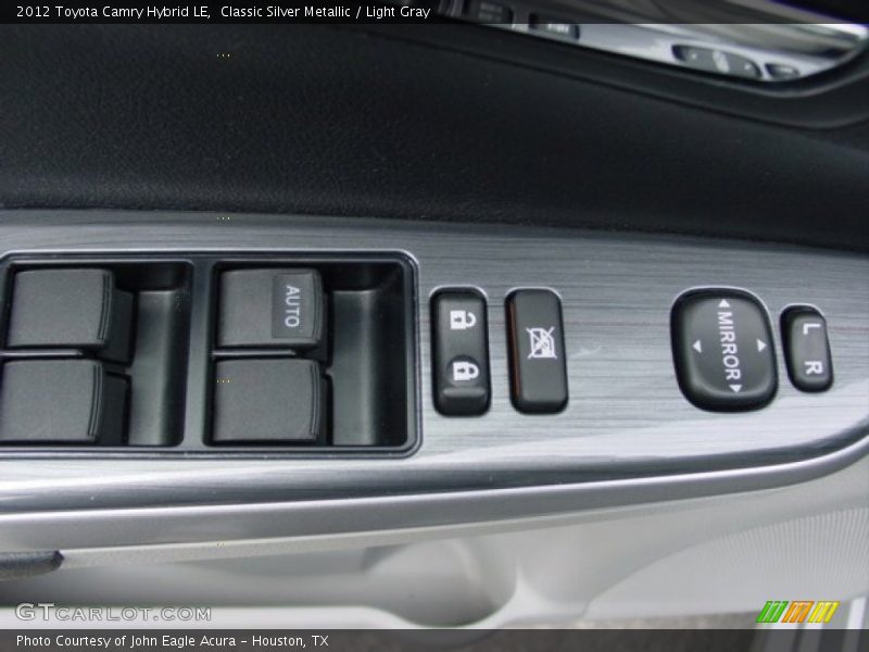 Classic Silver Metallic / Light Gray 2012 Toyota Camry Hybrid LE