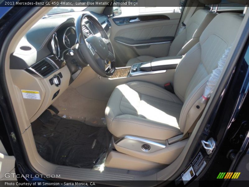 Front Seat of 2013 GL 450 4Matic