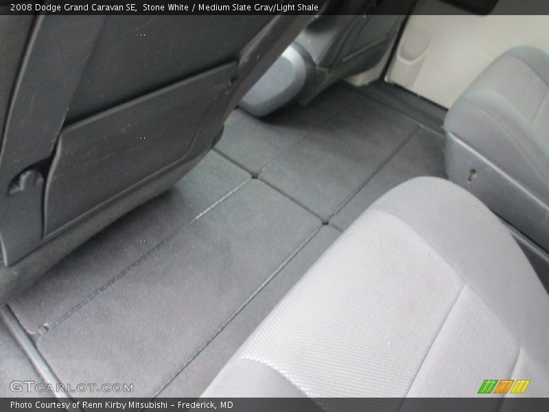 Stone White / Medium Slate Gray/Light Shale 2008 Dodge Grand Caravan SE