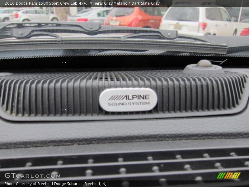 Mineral Gray Metallic / Dark Slate Gray 2010 Dodge Ram 1500 Sport Crew Cab 4x4