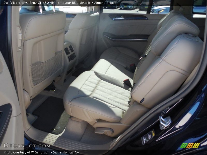 Lunar Blue Metallic / Almond Beige 2013 Mercedes-Benz GL 450 4Matic