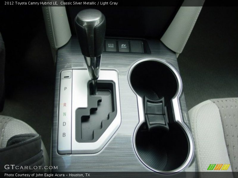 Classic Silver Metallic / Light Gray 2012 Toyota Camry Hybrid LE