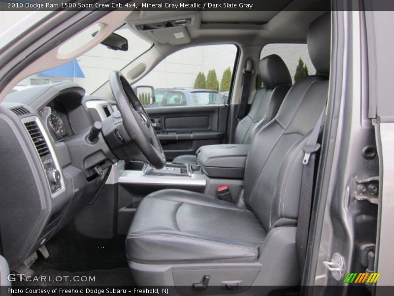 Mineral Gray Metallic / Dark Slate Gray 2010 Dodge Ram 1500 Sport Crew Cab 4x4