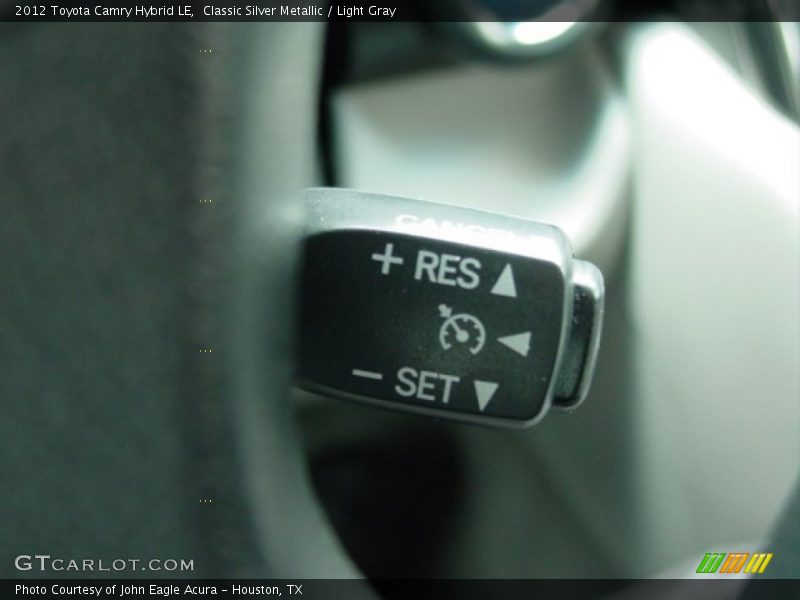 Classic Silver Metallic / Light Gray 2012 Toyota Camry Hybrid LE