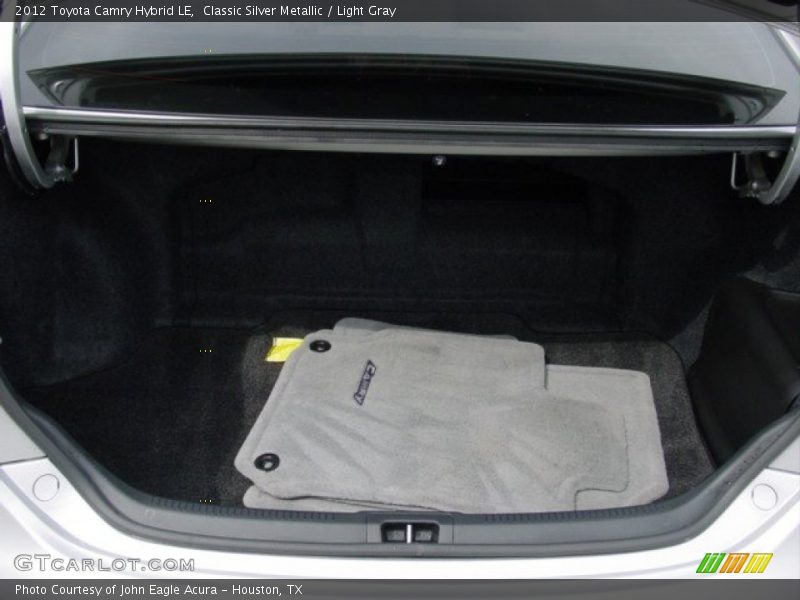 Classic Silver Metallic / Light Gray 2012 Toyota Camry Hybrid LE