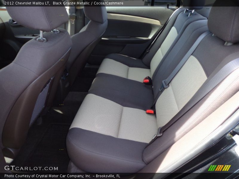 Black Granite Metallic / Cocoa/Cashmere 2012 Chevrolet Malibu LT