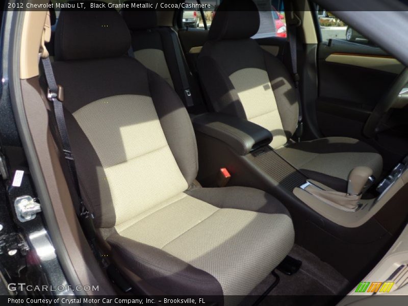 Black Granite Metallic / Cocoa/Cashmere 2012 Chevrolet Malibu LT