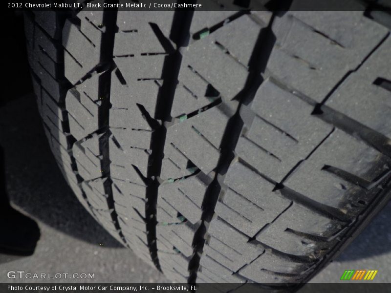 Black Granite Metallic / Cocoa/Cashmere 2012 Chevrolet Malibu LT