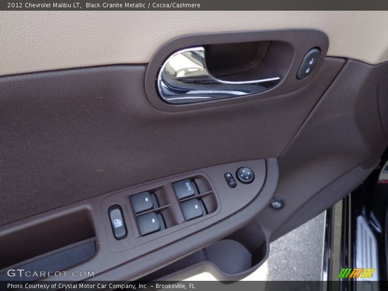Black Granite Metallic / Cocoa/Cashmere 2012 Chevrolet Malibu LT