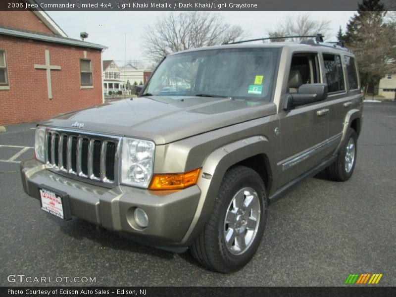 Light Khaki Metallic / Dark Khaki/Light Graystone 2006 Jeep Commander Limited 4x4