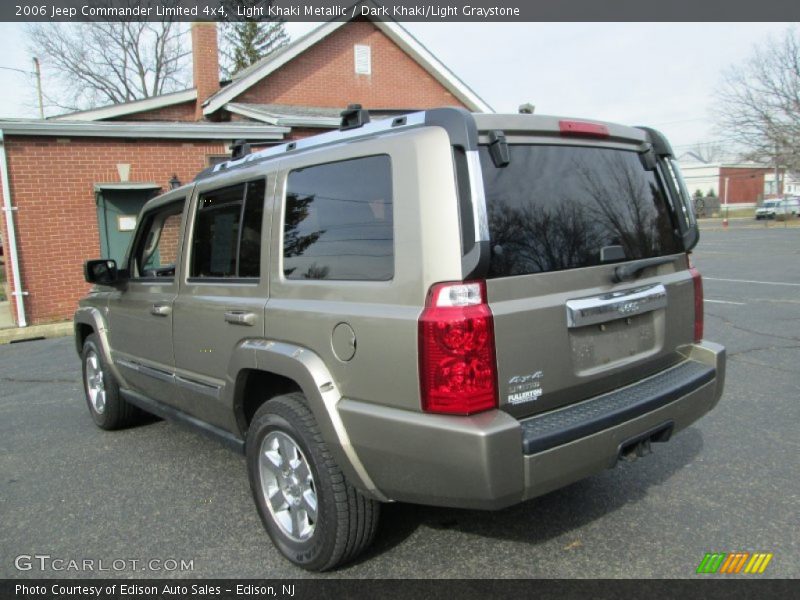 Light Khaki Metallic / Dark Khaki/Light Graystone 2006 Jeep Commander Limited 4x4