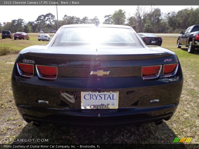 Black / Black 2013 Chevrolet Camaro LT/RS Coupe
