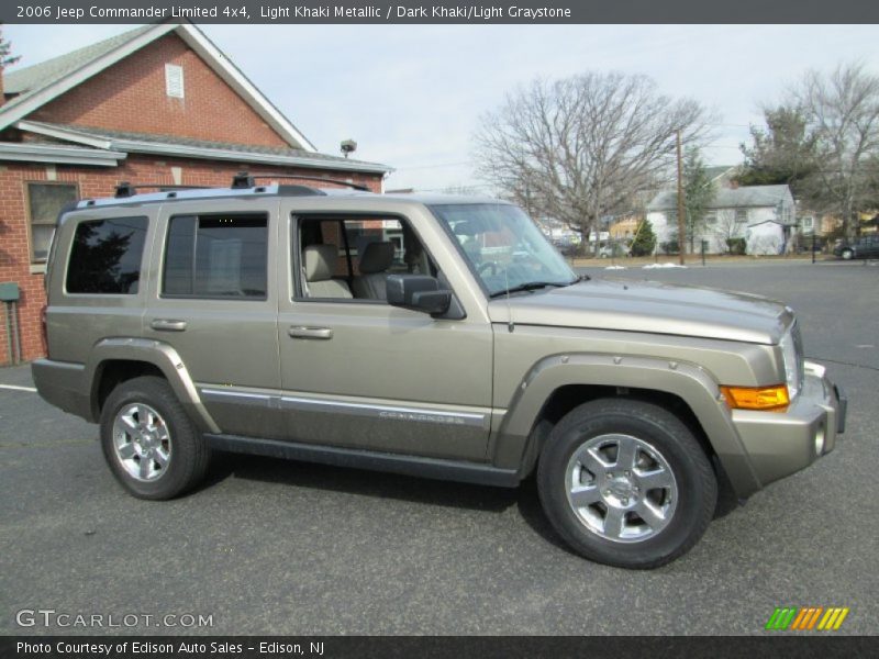 Light Khaki Metallic / Dark Khaki/Light Graystone 2006 Jeep Commander Limited 4x4