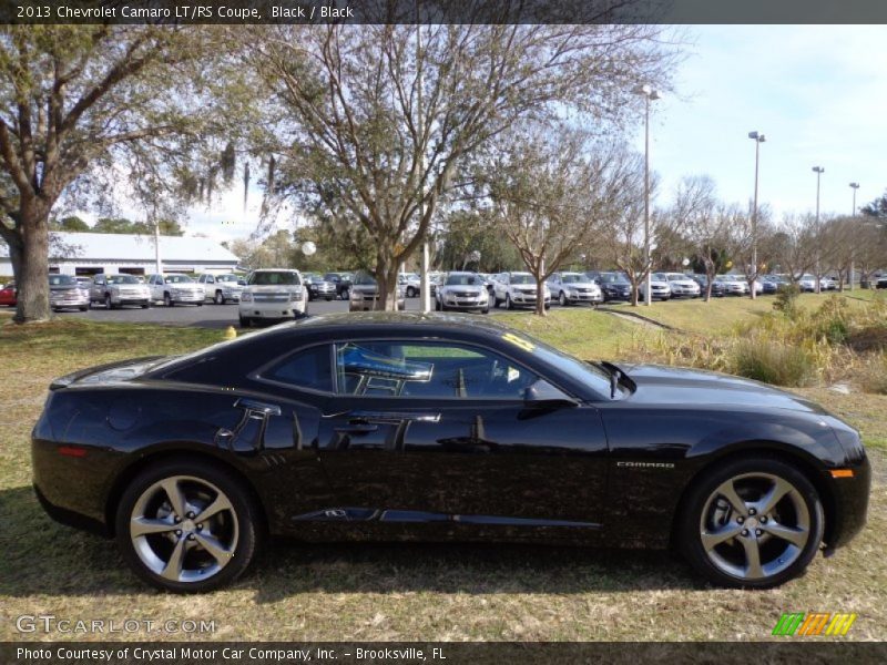 Black / Black 2013 Chevrolet Camaro LT/RS Coupe