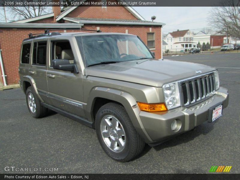 Light Khaki Metallic / Dark Khaki/Light Graystone 2006 Jeep Commander Limited 4x4