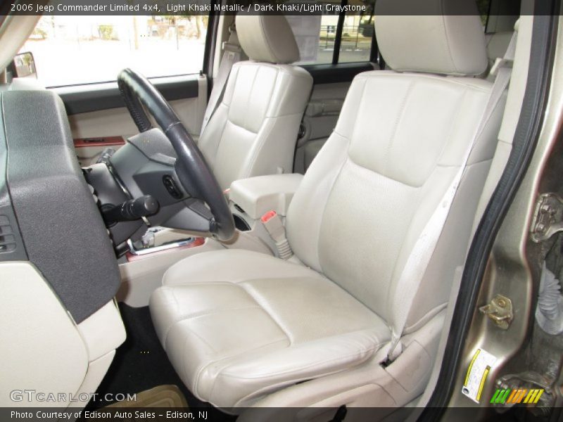 Front Seat of 2006 Commander Limited 4x4