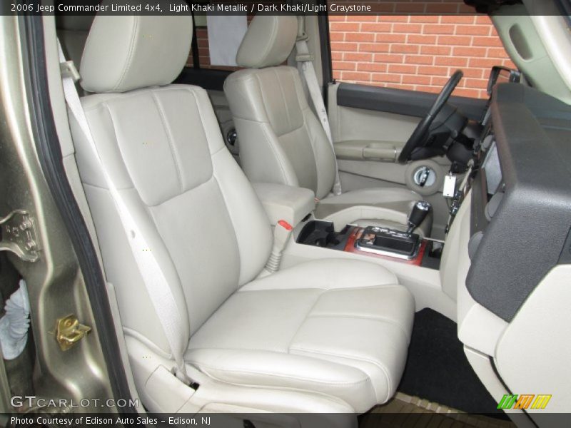 Front Seat of 2006 Commander Limited 4x4