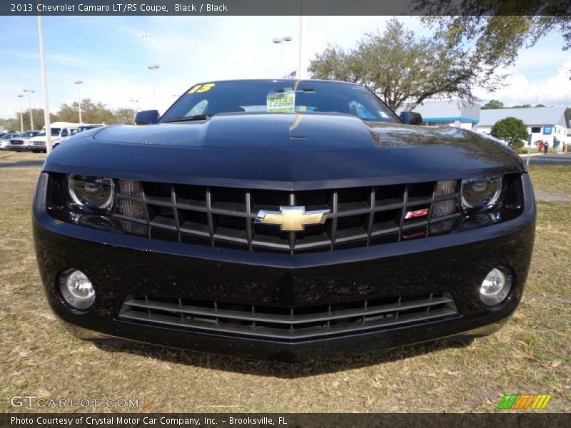 Black / Black 2013 Chevrolet Camaro LT/RS Coupe