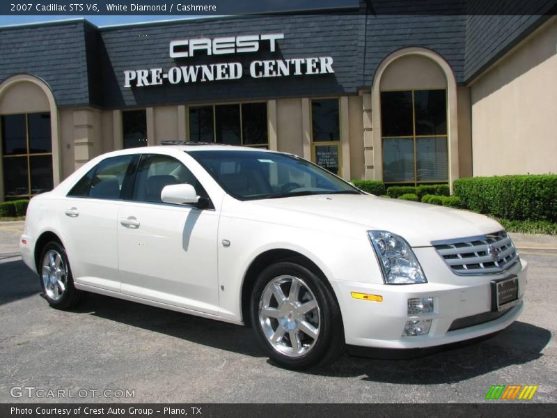 White Diamond / Cashmere 2007 Cadillac STS V6