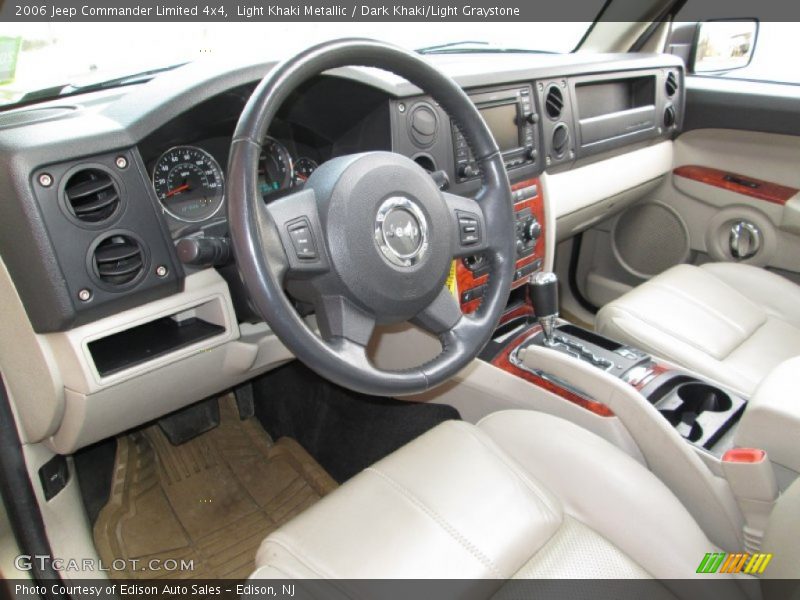 Dark Khaki/Light Graystone Interior - 2006 Commander Limited 4x4 