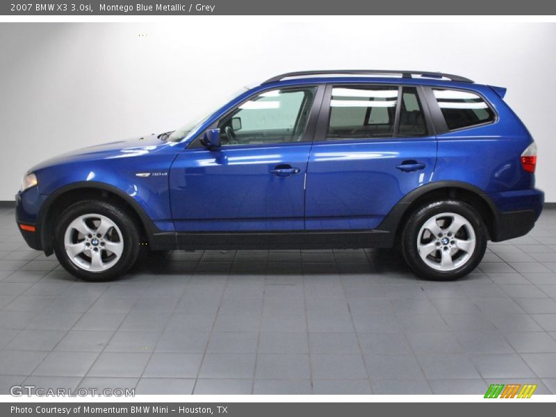  2007 X3 3.0si Montego Blue Metallic