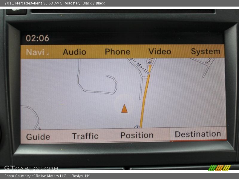 Navigation of 2011 SL 63 AMG Roadster