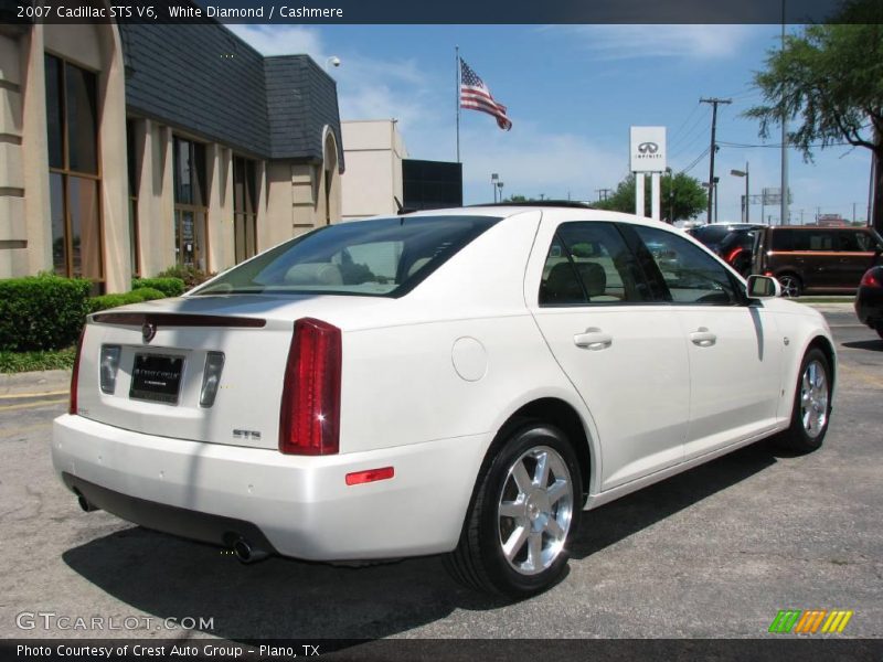 White Diamond / Cashmere 2007 Cadillac STS V6