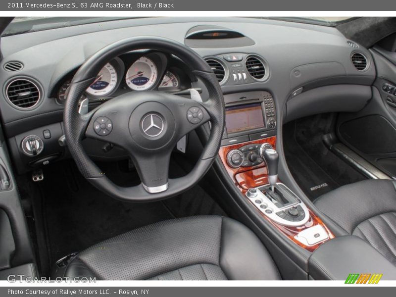  2011 SL 63 AMG Roadster Black Interior