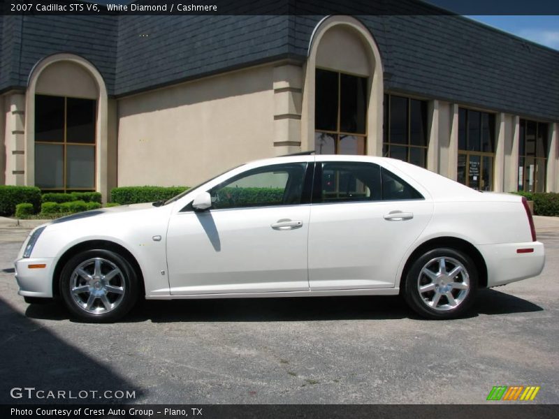 White Diamond / Cashmere 2007 Cadillac STS V6