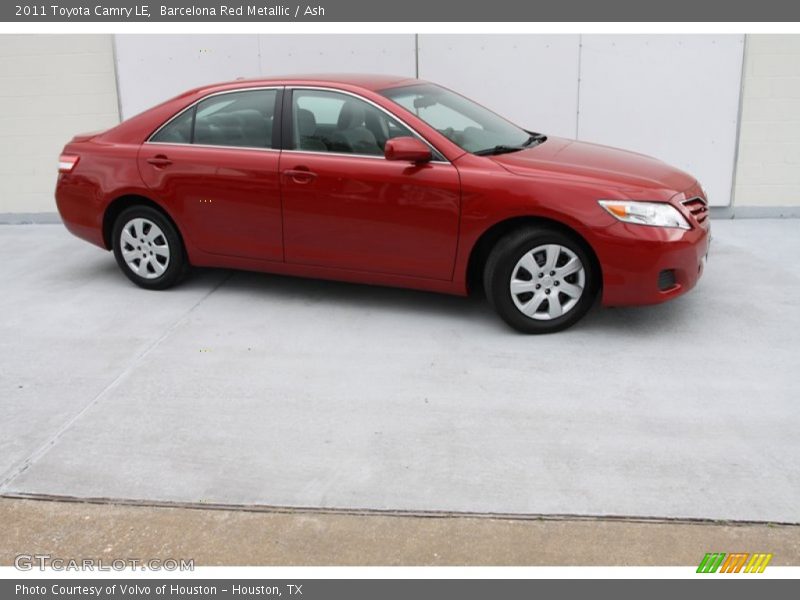  2011 Camry LE Barcelona Red Metallic