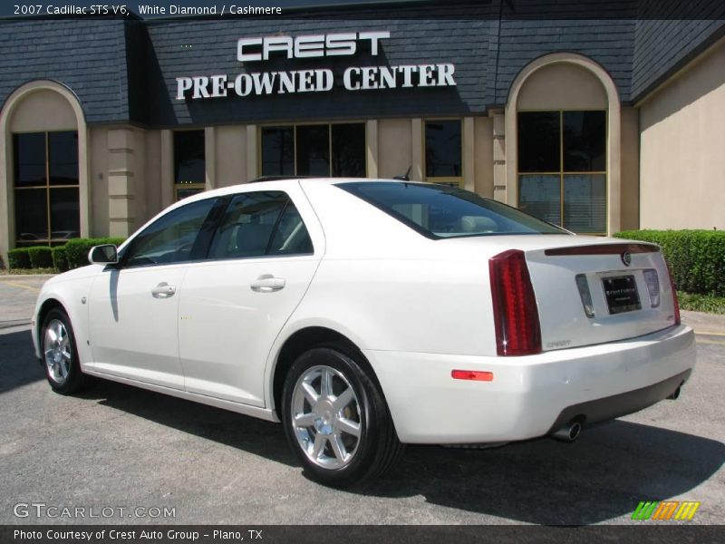 White Diamond / Cashmere 2007 Cadillac STS V6