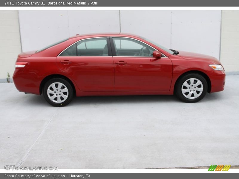  2011 Camry LE Barcelona Red Metallic