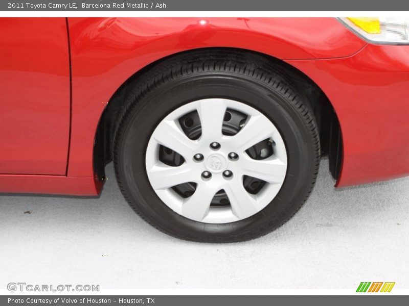 Barcelona Red Metallic / Ash 2011 Toyota Camry LE